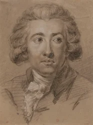 Portret van de componist André Ernest Modeste Grétry 1741-1813, 2e helft van de 18e eeuw
