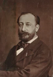 Portret van de componist Camille Saint-Saëns 1835-1921, 1880