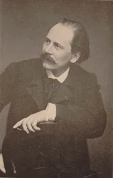 Portret van de componist Jules Massenet 1842-1912
