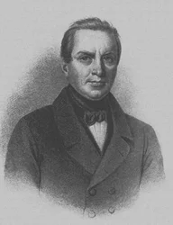Portret van de dichter Ivan Petrovich Myatlev, begin 19e eeuw