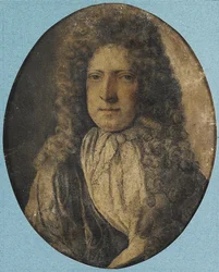 Portret van de dichter Nicholas Rowe
