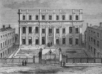 Powis House, Great Ormond Street, Bloomsbury, Londen, c1714 1878
