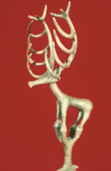 Prehistorisch Anatolisch cultureel relikwie uit Catal Huyuk, 5750 v.Chr.