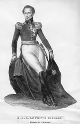 Prins Frederik, Minister van Oorlog, 19e eeuw