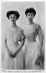 Prinses Alexandra en de Prinses Royal, late 1900s