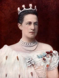 Prinses Olga Konstantinovna van Rusland, eind 19e-begin 20e eeuw
