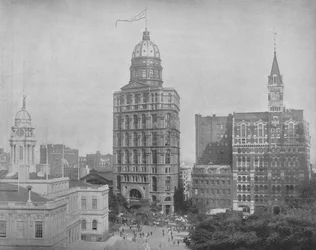 Printing House Square, New York, ca. 1897