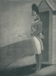 Soldaat, Grenadier Guards 1760, 1760 1909
