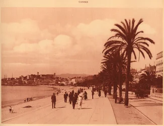 Promenade de la Croisette en Mont Chevalier, Cannes