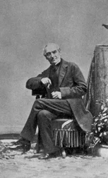 Prosper Merimee, Franse auteur, historicus en archeoloog, 1861