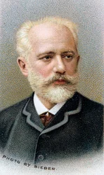 Pyotr Ilyich Tchaikovsky, 19e-eeuwse Russische componist, 1912
