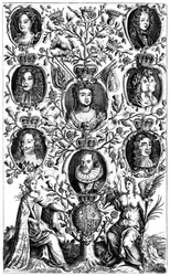 Stamboom van Koningin Anne