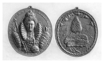 Medaille van koningin Elizabeth I, 16e eeuw, 1896