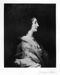 Koningin Henrietta Maria, koningin-gemalin van Engeland, Schotland en Ierland, 1907