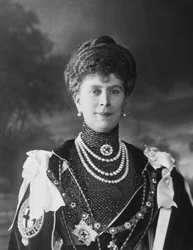 Koningin Mary, gemalin van Koning George V van het Verenigd Koninkrijk, ca. 1910s