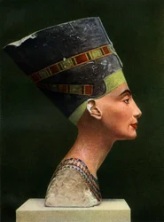 Koningin Nefertiti 1410 v.Chr.-1330 v.Chr., ca. 1370 v.Chr. 1936