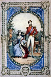 Koningin Victoria en Prins Albert, ca. 1840s