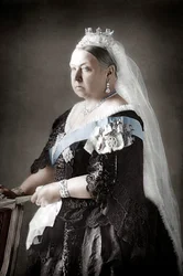 Koningin Victoria van het Verenigd Koninkrijk, ca. 1890