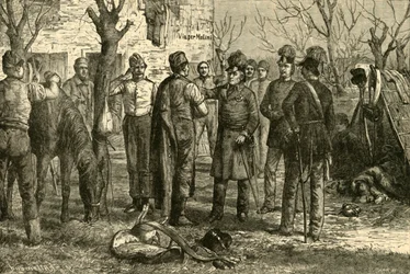 Radetsky na de overwinning bij Novara 1849, 1890
