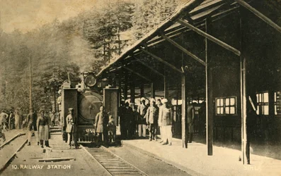 Treinstation, ca. 1918-ca. 1939