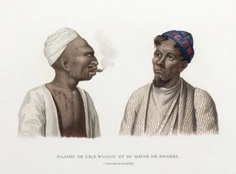 Rajahs uit Waigiou en Doreri