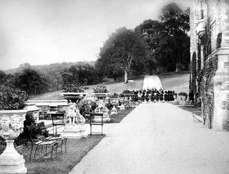 Achtertuin, Flete, ca. 1882