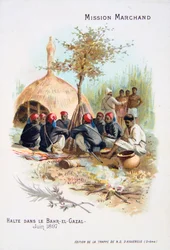 Rust in Bahr-el-Ghazal, juni 1897