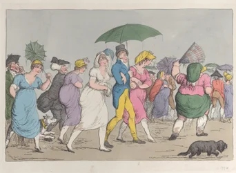 Terugkeer van de Review Loyal Ducking, juni 1800