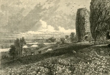 Rhuddlan Kasteel en Moerassen, 1898