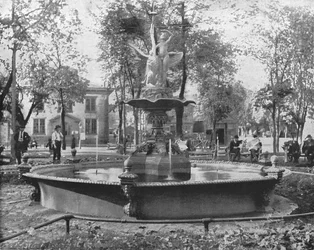 Rice Park, St Paul, Minnesota, VS, ca. 1900