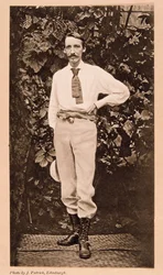 Robert Louis Stevenson in Samoa, ca. 1890