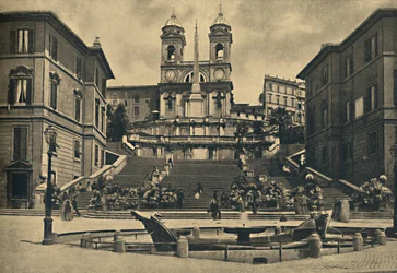 Roma - Kerk van de Trinita dei Monti