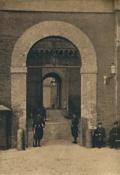 Ingang van het Vaticaanse Paleis, 1910
