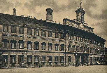 Rome - Paleis van Montecitorio, 1910