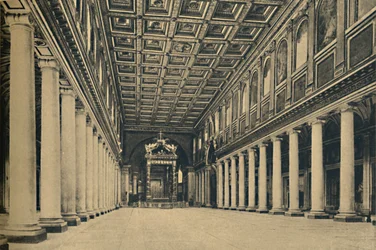 Roma - S. Maria Maggiore. Hoofdnave