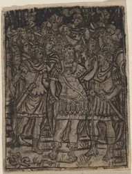 Romeinse generaal spreekt zijn troepen toe, ca. 1510-1530