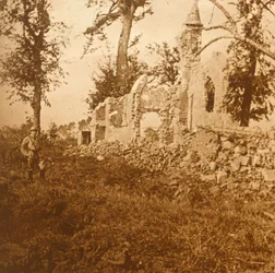 Verwoeste kapel, 1914-ca. 1918