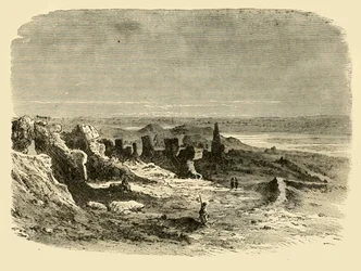 Ruïnes bij Sais, 1890