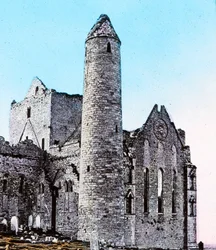 Ruïnes op de Rots van Cashel Co., Tipperary, ca. 1910