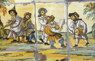 Landelijk concert, Chiostro delle Clarisse, Napels, Campania, Italië