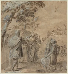 Ruth en Boaz, 1600s
