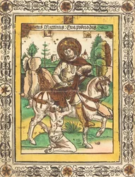Heilige Martinus en de bedelaar