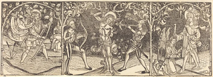 Heiligen Christoffel, Sebastiaan en Rochus