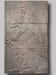 Groetende Beschermgeest, 883-859 v.Chr.