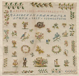 Sampler, 1827
