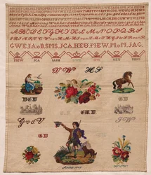 Sampler, 1882