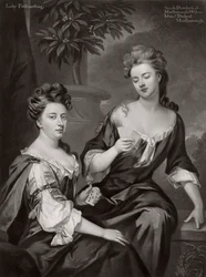 Sarah, Hertogin van Marlborough, en Lady Fitzharding