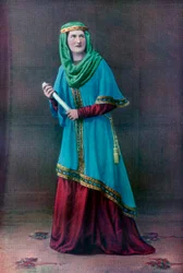 Saksische dame, 1910