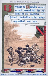 Scène uit het leven van Bertrand du Guesclin, 19e eeuw