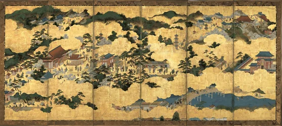 Scènes in en rond Kyoto